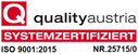 qualityaustria - Systemzertifiziert nach ISO 90001